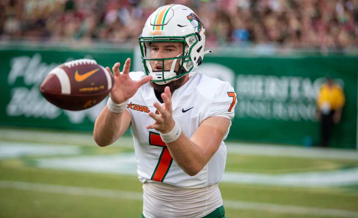 FAMU quarterback Junior Muratovic