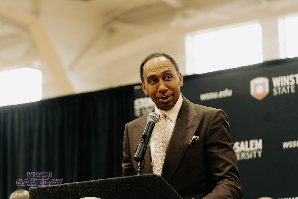 Stephen A Smith, WSSU, First Take