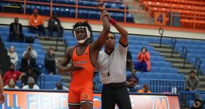 Morgan State University wrestling dominates in home opener