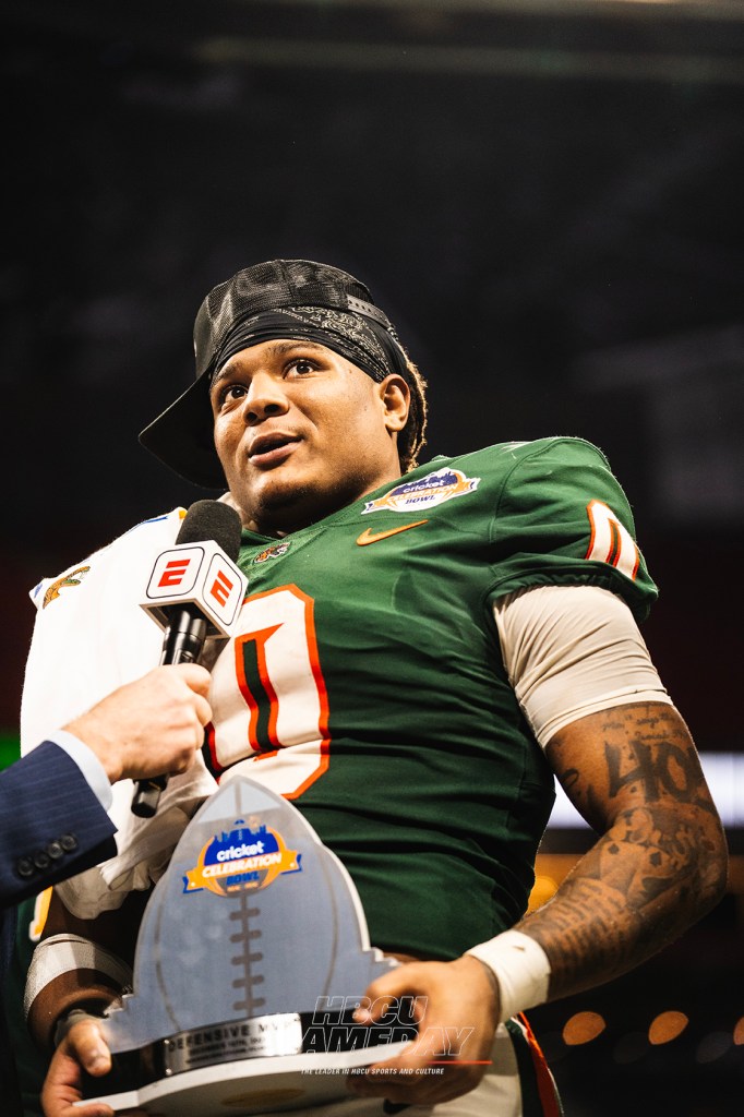 FAMU, Isaiah Major, Celebration Bowl