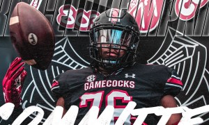 Former NCCU offensive lineman Torricelli Simpkins headed to SEC