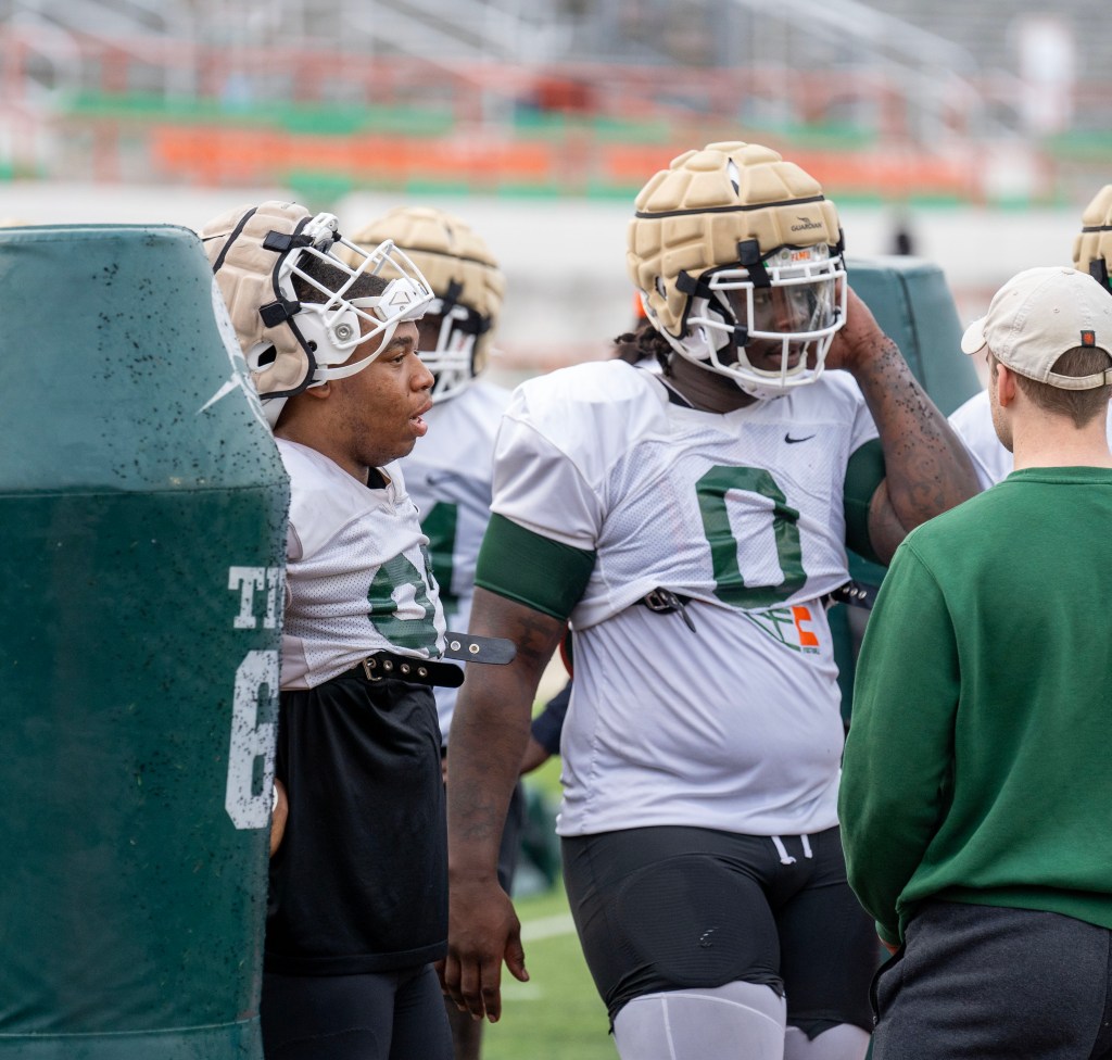 FAMU spring practice.