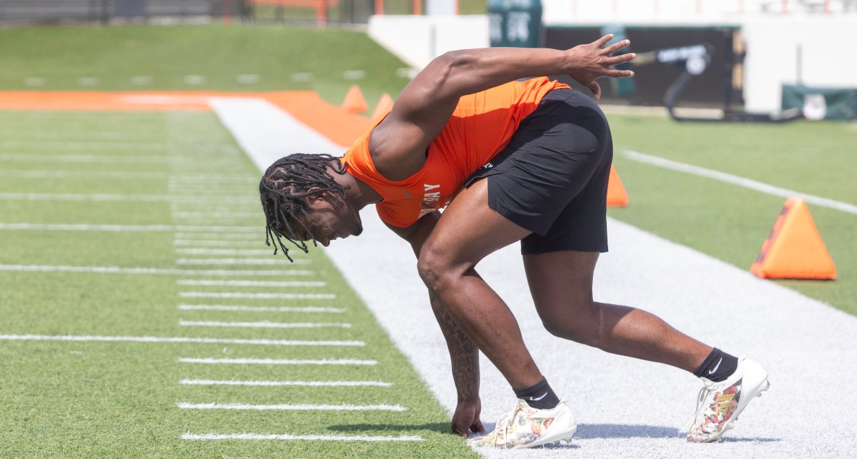 FAMU DB Eric Smith blazed to a 4.38 at FAMU Pro Day