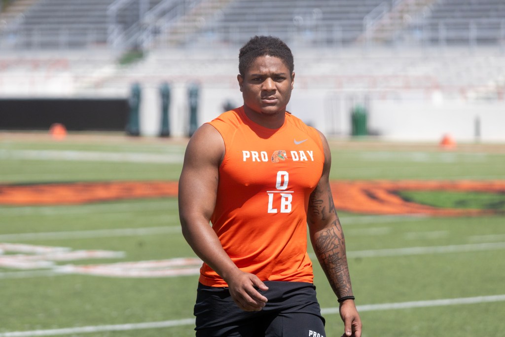 FAMU All-American linebacker Isaiah Major