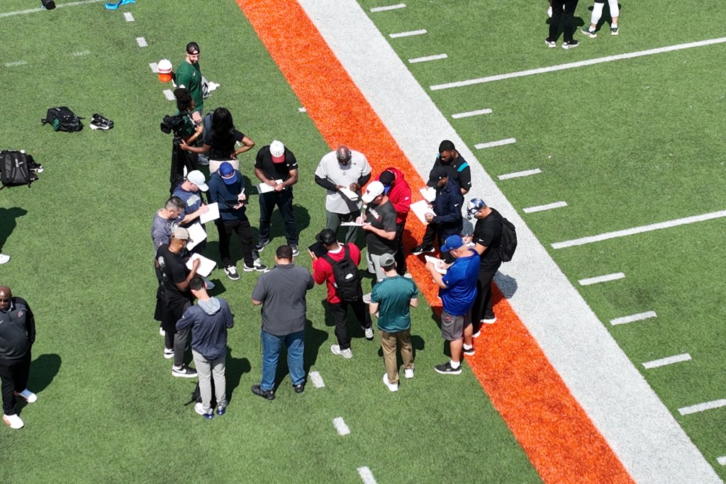 18 scouts attended Pro Day including an NFL head coach and a general manager.