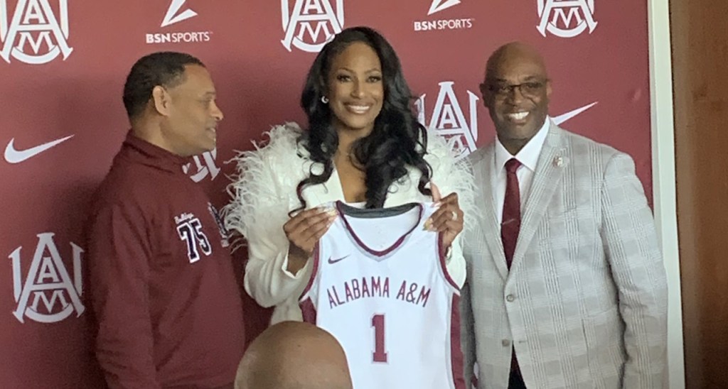 Dawn Thornton at Alabama A&M, switching jobs in the SWAC.