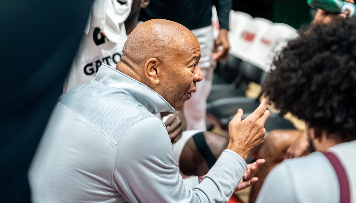 Texas Southern basketball coach Johnny Jones