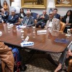 Kamala Harris meets with HBCU basketball legends at White House