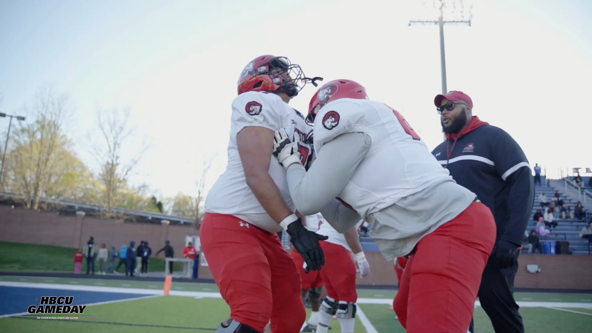 WinstonSalem State Football gets spring action against Catawba HBCU