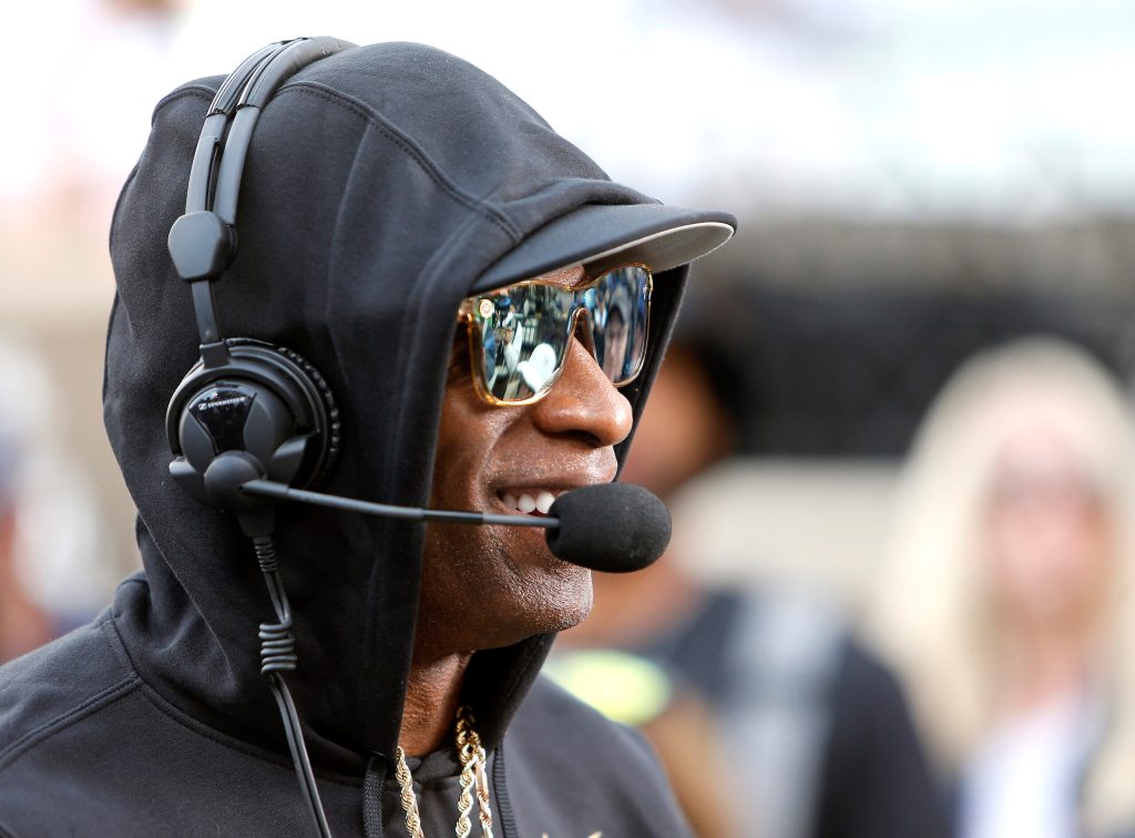 Colorado head coach Deion Sanders Coach Prime