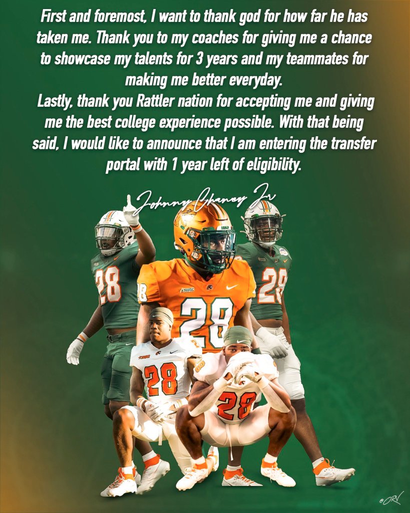 HBCU, FAMU Johnny Chaney Jr.