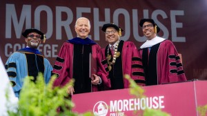 Joe Biden pledges new billions to HBCUs at Morehouse