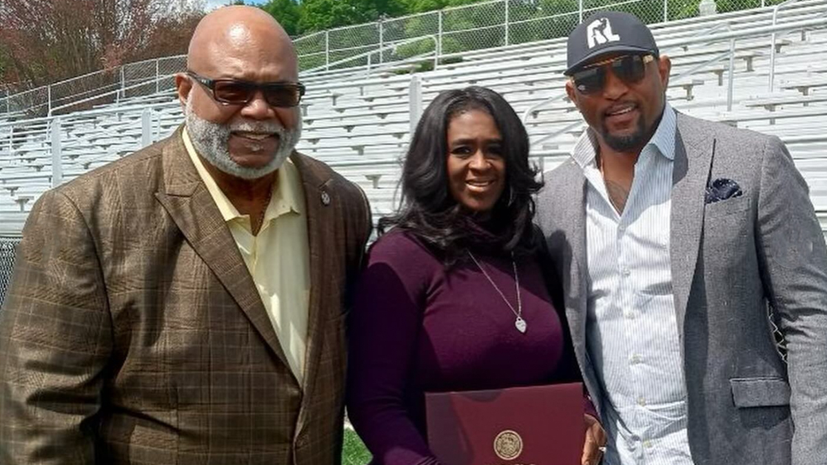 Ray Lewis picks up college degree of his late son at Virginia Union University