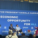 Kamala Harris stops at HBCU to talk wealth, access and more