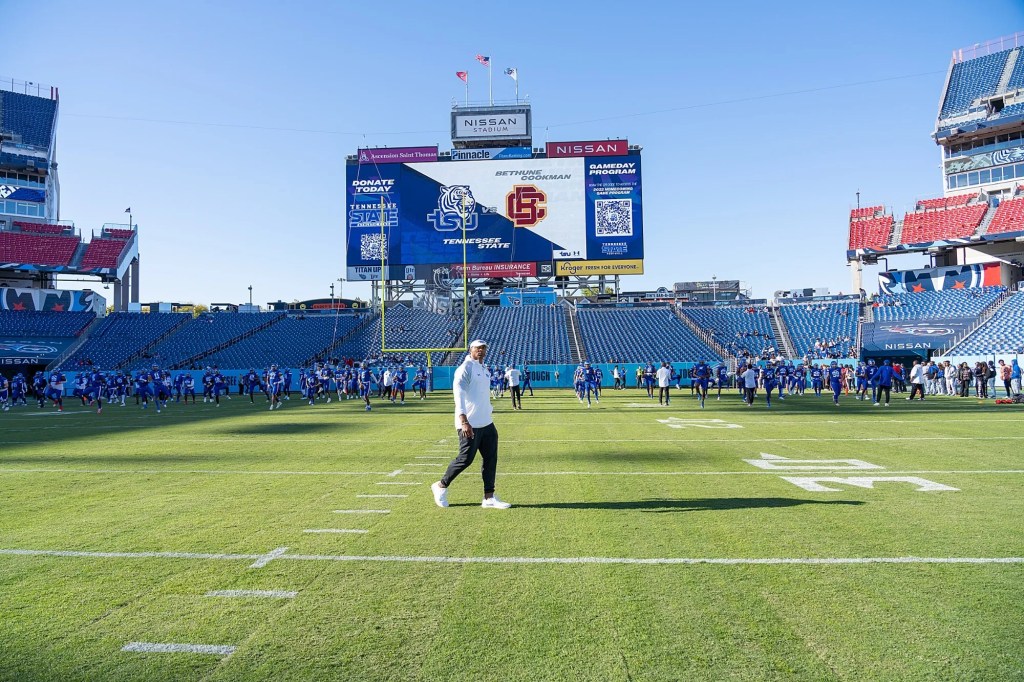 HBCU NFL Tennessee State University Tennessee Titans Nissan Stadium