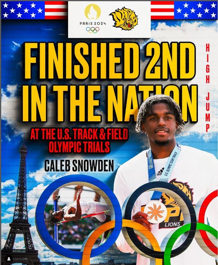 HBCU Paris Olympics Caleb Snowden