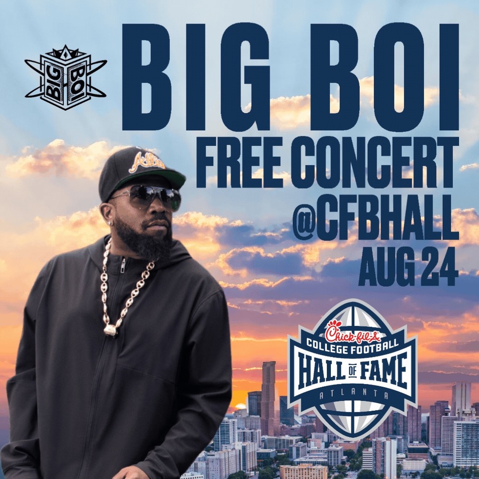 Big Boi  College Football Hall of Fame Atlanta College Football