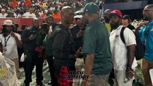 Tyrese has much-needed fun at HBCU football game