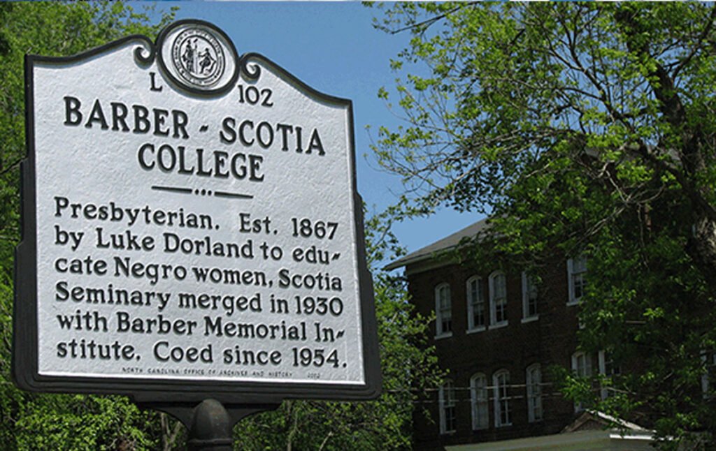 North Carolina HBCU Barber-Scotia College New South Athletic Conference