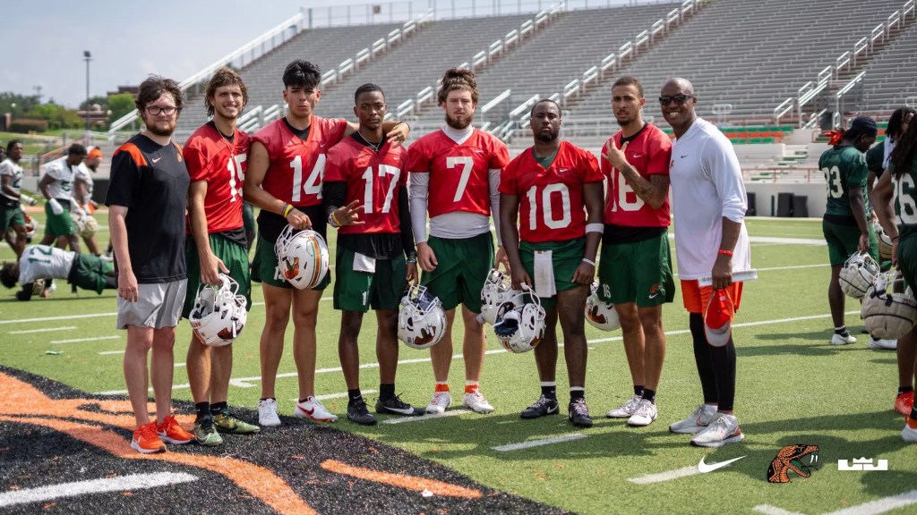 FAMU quarterback Florida A&M Rattlers