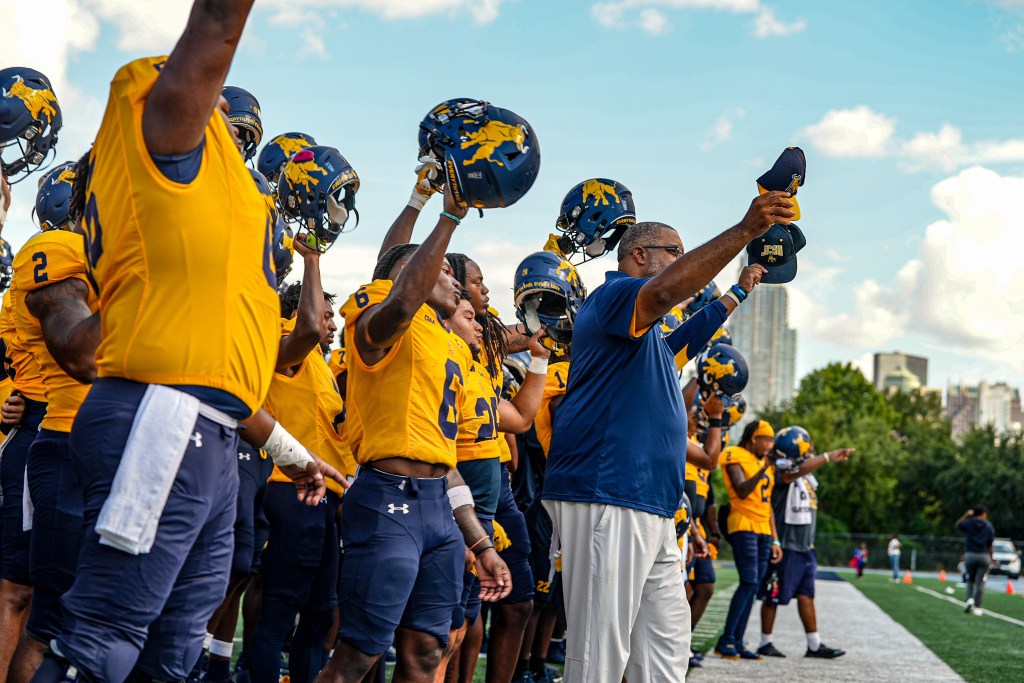 JCSU football HBCU Brick x Brick