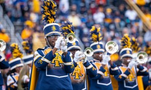 HBCU Bands | NC A&T BGMM | halftime | Aggie Eagle Classic