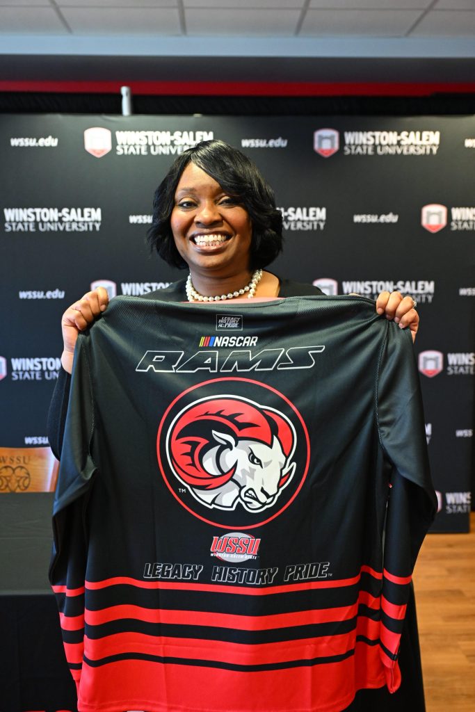 NASCAR, WSSU, Bonita Brown, HBCU