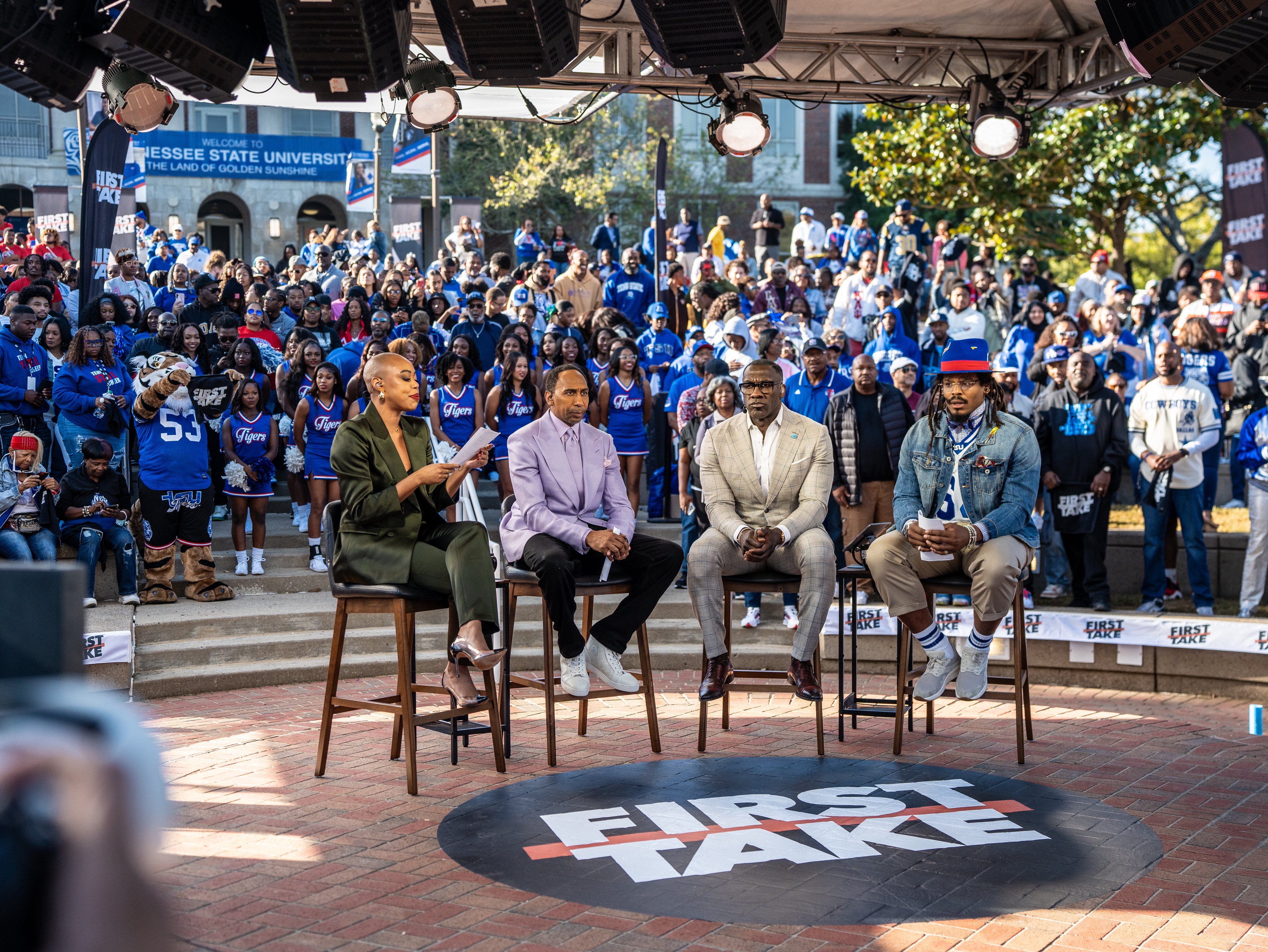 ESPN First Take's HBCU tour makes final stop at historic campus - HBCU ...