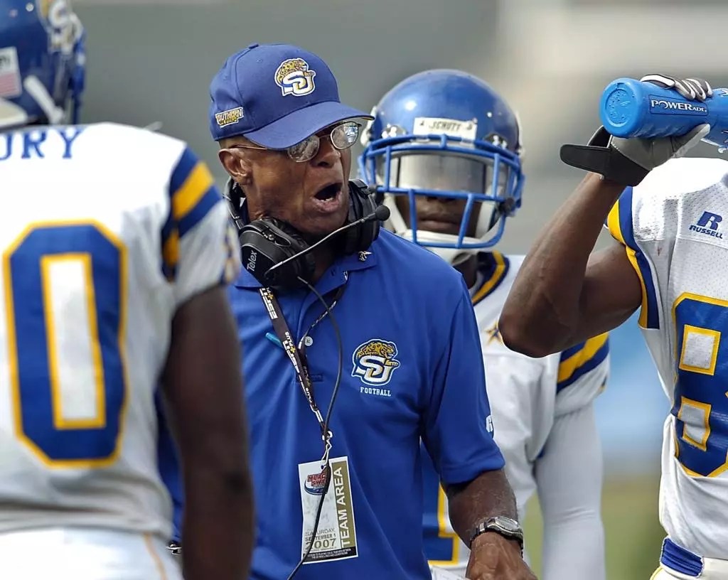 HBCU football Pete Richardson SWAC Hall of Fame Southern University