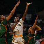 HBCU women’s squad flirts with 100 points in first half