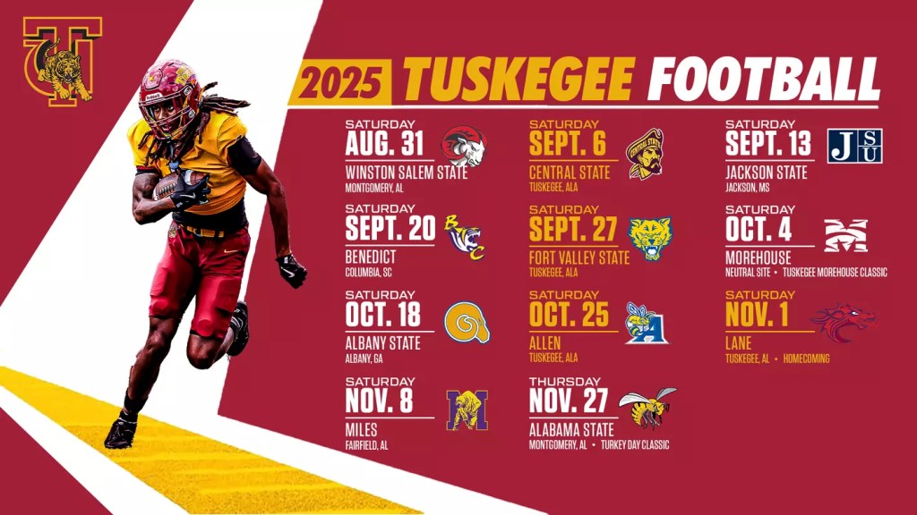 Tuskegee University, schedule