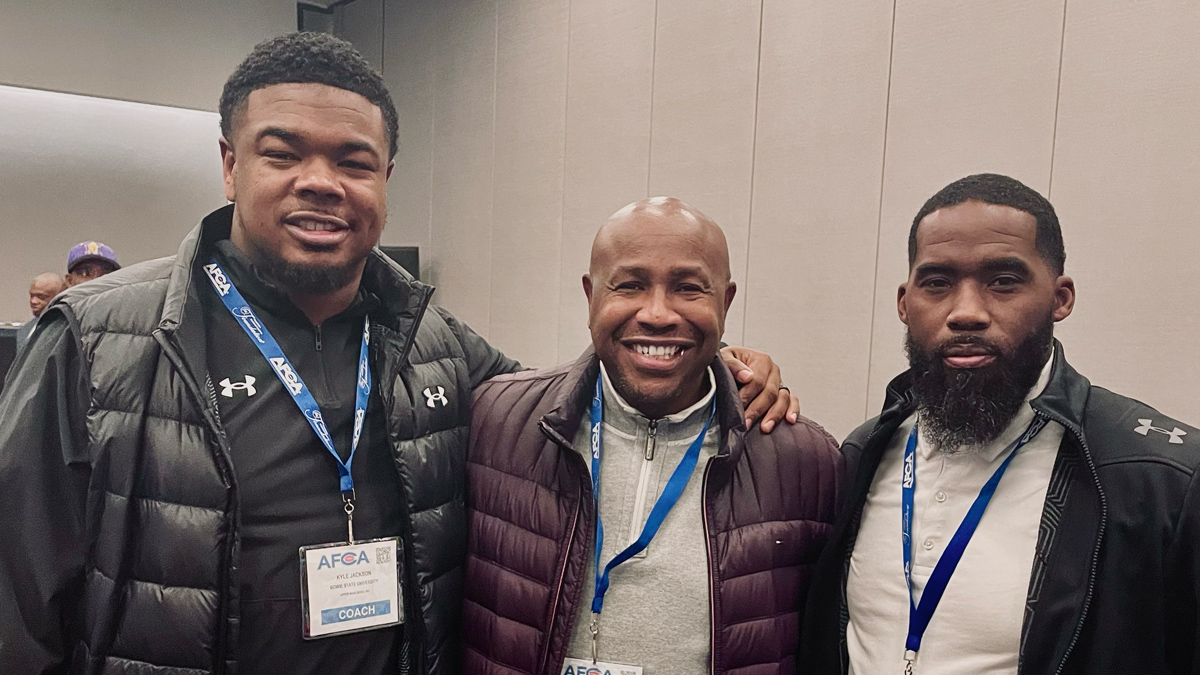 Kyle Jackson, Henry Frazier III and Manigo