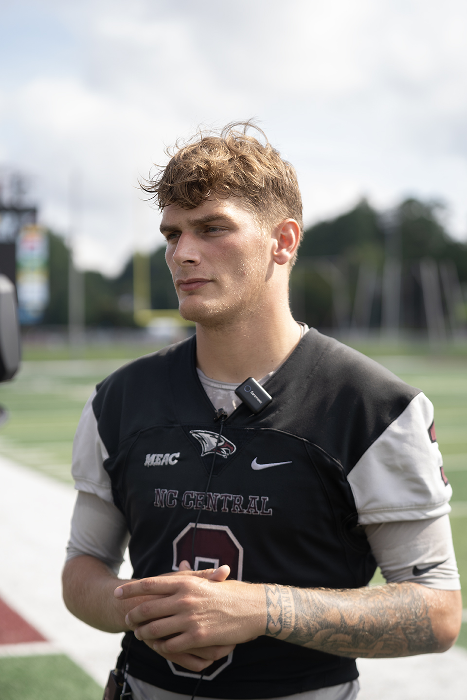 North Carolina Central quarterback Walker Harris HBCU