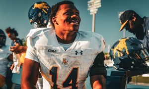 JCSU Football Stays in CIAA Race with Big Road Win