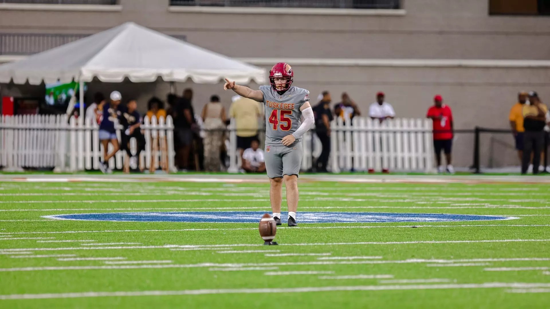 HBCU kicker goes viral after kicking at marching band