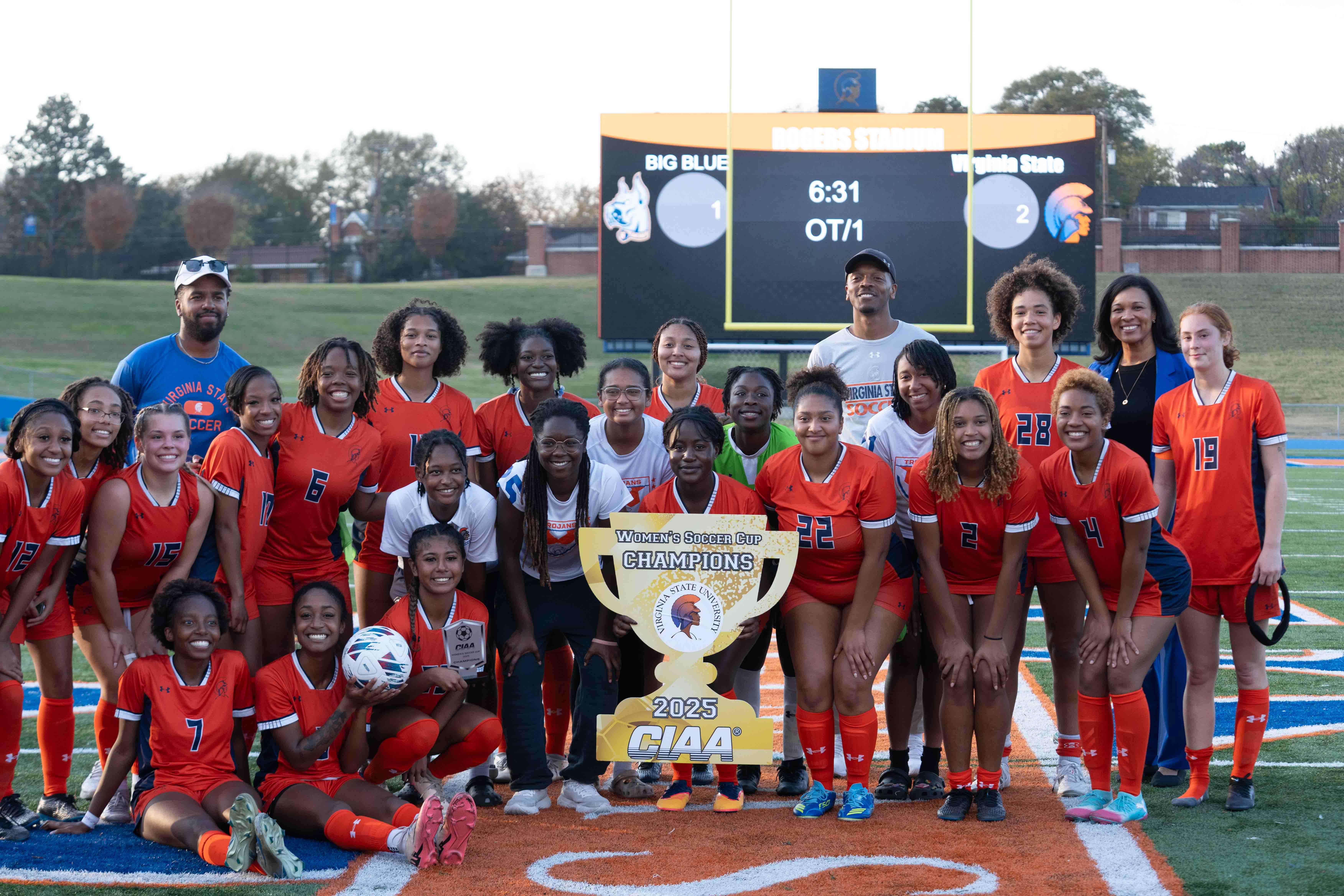 Virginia State women's soccer