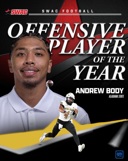 SWAC HBCU Football Andrew Body NCAA Transfer Portal Alabama State