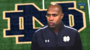 Notre Dame legend, joins Marshall Faulk at HBCU