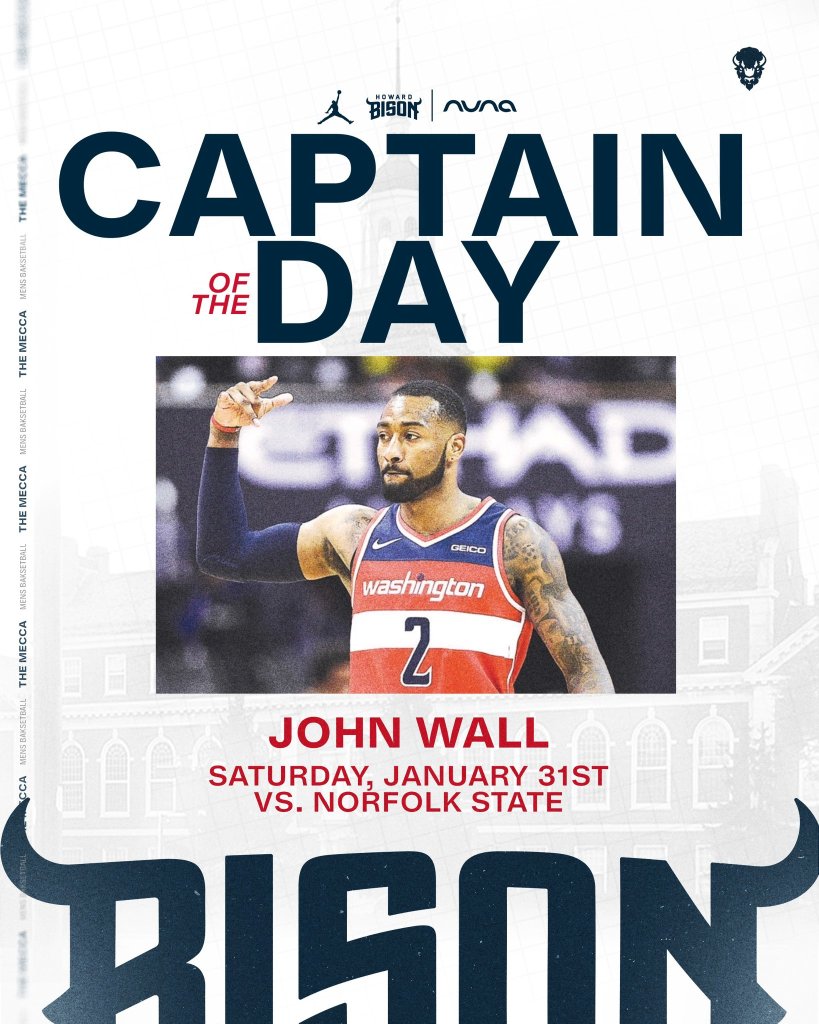 John Wall HBCU basketball Howard University Washington D.C.