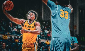 North Carolina A&T Gets First Conference Win in Wild Finish
