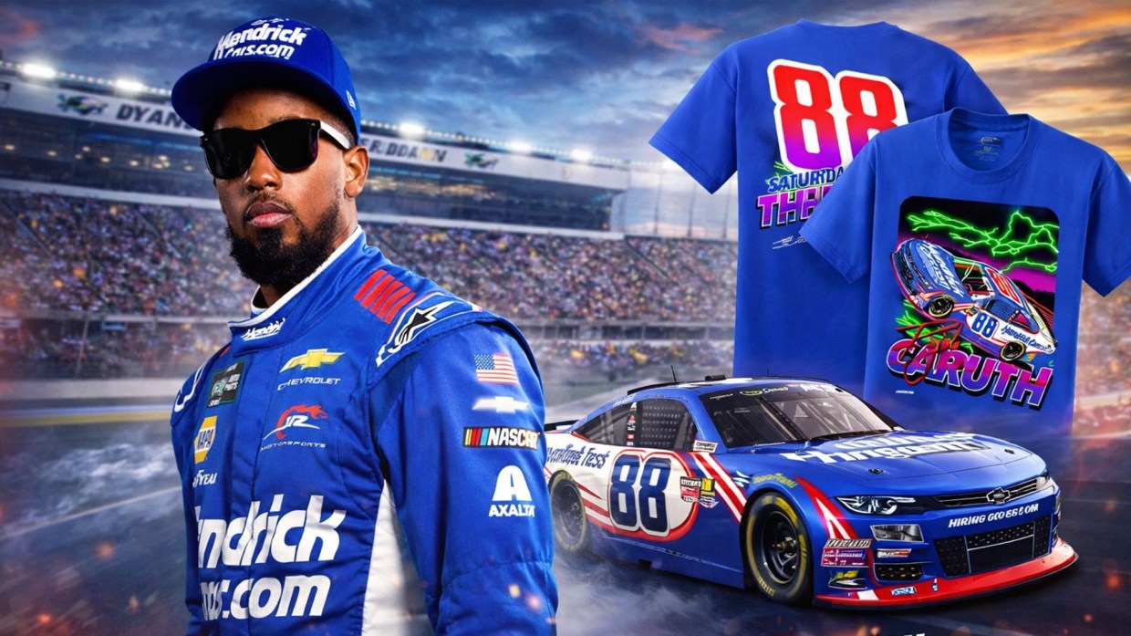 Rajah Caruth finishes in top ten despite wreck