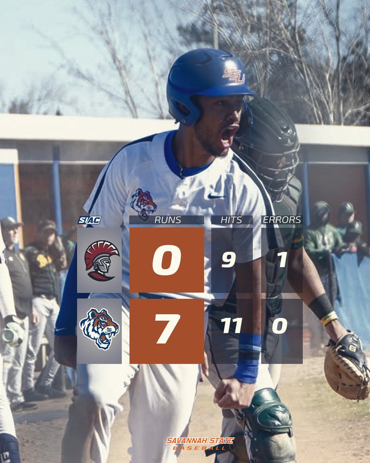 HBCU Division II baseball Savannah State University Tampa