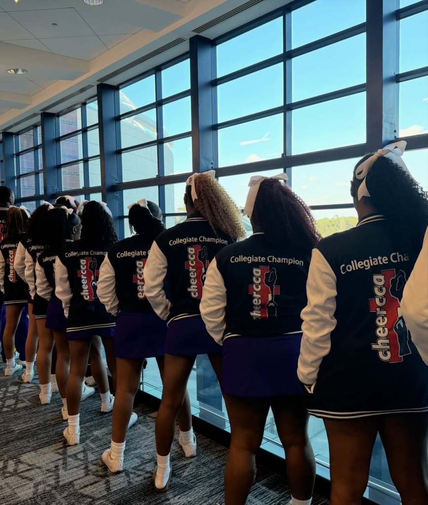 HBCU Miles College cheerleading