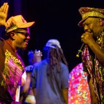 FAMU, FSU Omegas perform on stage with George Clinton