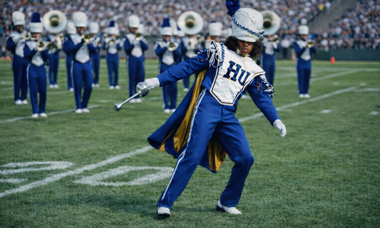 Howard University’s first woman drum major has a remarkable story