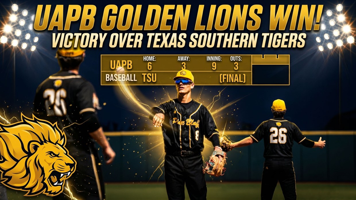 UAPB Baseball win HBCU SWAC