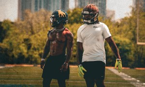 NFL Running Back Mentoring His God-Brother at HBCU Program