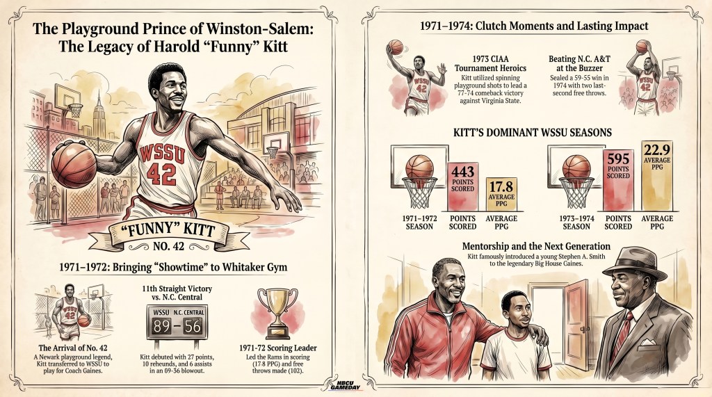 Funny Kitt, WSSU