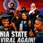 Virginia Governor joins in line dance during HBCU graduation