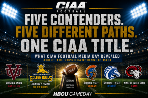 What CIAA Media Day Revealed About the 2026 HBCU DII Football Championship Race
